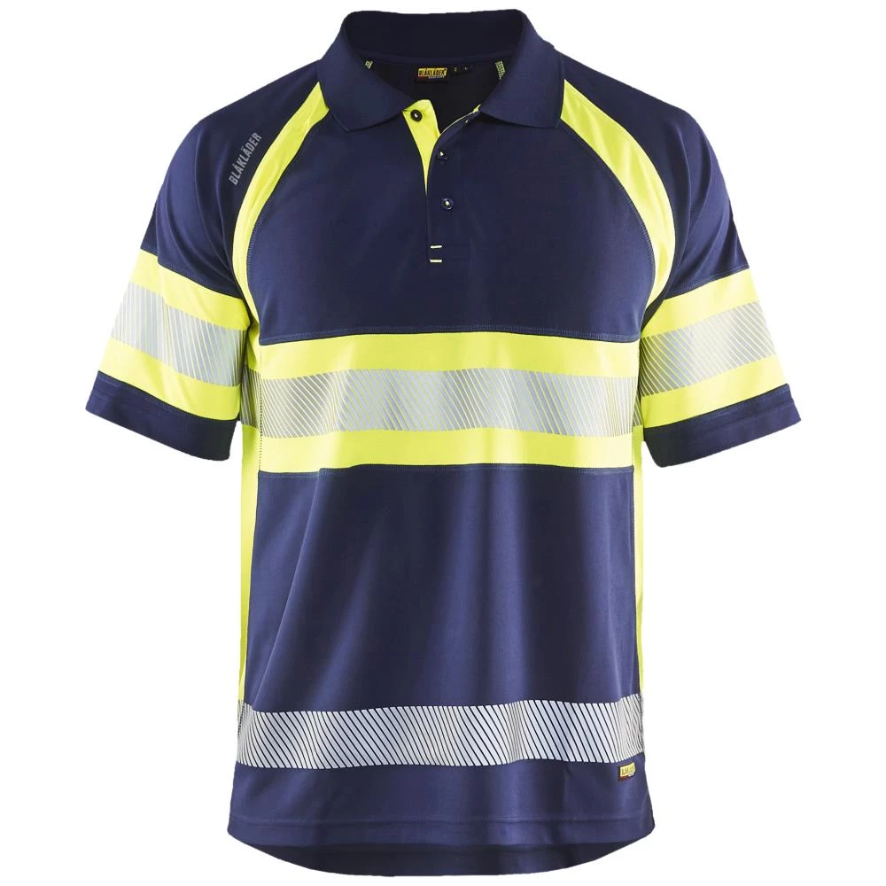 Hi-vis poloshirt 3338 UV-besk. Hi-vis poloshirt 3338 UV-besk.