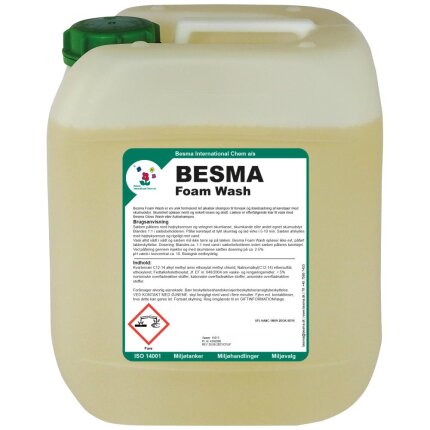 Besma Foam Wash autoshampoo t/forvask 20 ltr
