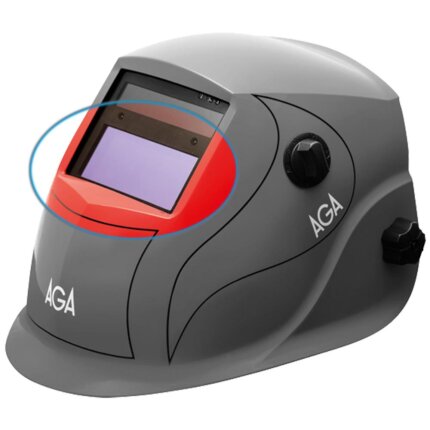 Beskyttelsesglas indv. t/hjelm OHE410, 10stk