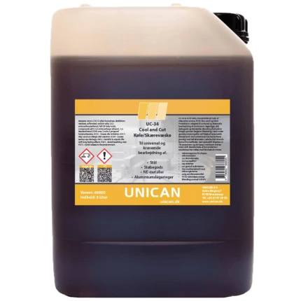 Unican UC-34 køle-/skærevæske 5ltr