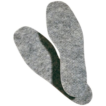 Indlægssåler 2203 filt transparent 44