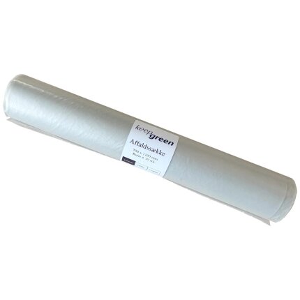 Affaldssæk KeepGreen 700×1100mm 45µ klar 20rl×10st