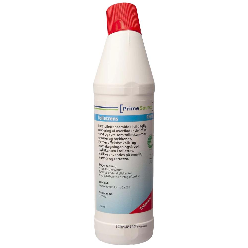 Toiletrens PrimeSource Frisk m/farve, 12×750ml Toiletrens PrimeSource Frisk m/farve, 12×750ml