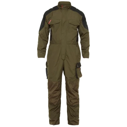 Galaxy kedeldragt antracit/tomatrød 4XL