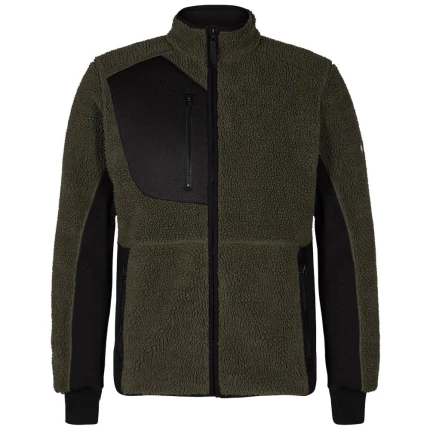 X-treme fiberjakke mokka/sort 3XL