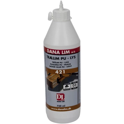 Danalim Trælim PU lys 421 750 ml