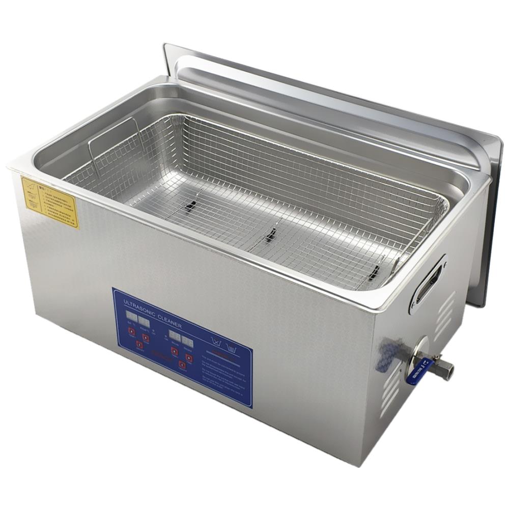 Ultralydsrenser 40kHz 480W, kar 50×30×15cm, 22ltr Ultralydsrenser 40kHz 480W, kar 50×30×15cm, 22ltr