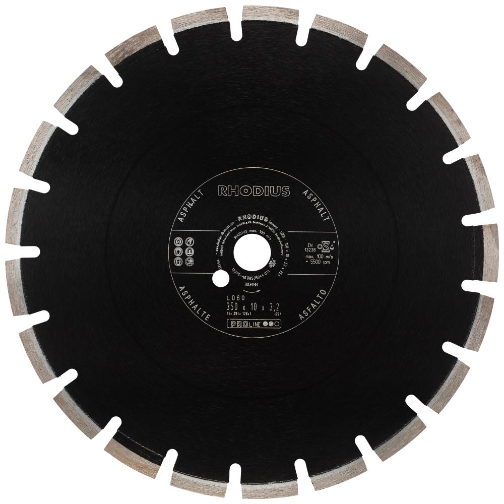 Rhodius Proline LD60 dia.skæreskive asfalt Rhodius Proline LD60 dia.skæreskive asfalt
