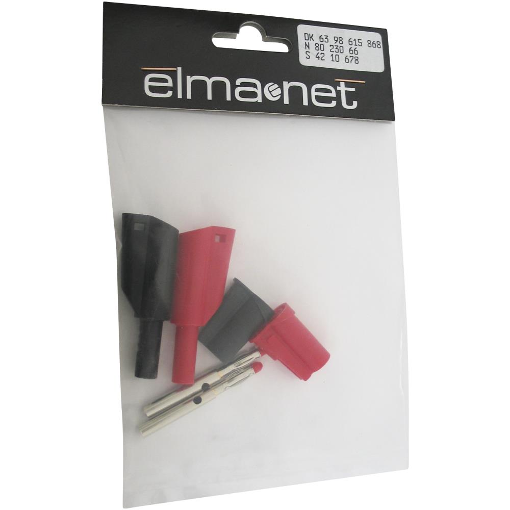 Sikkerhedsbananstikssæt 1076 Sikkerhedsbananstikssæt 1076