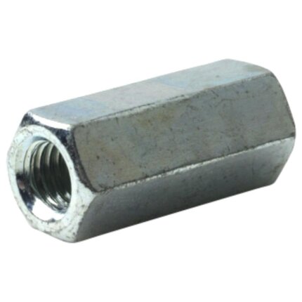 Bræddebolt m/møtrik DIN603+555 FZV M6×70, pk/100