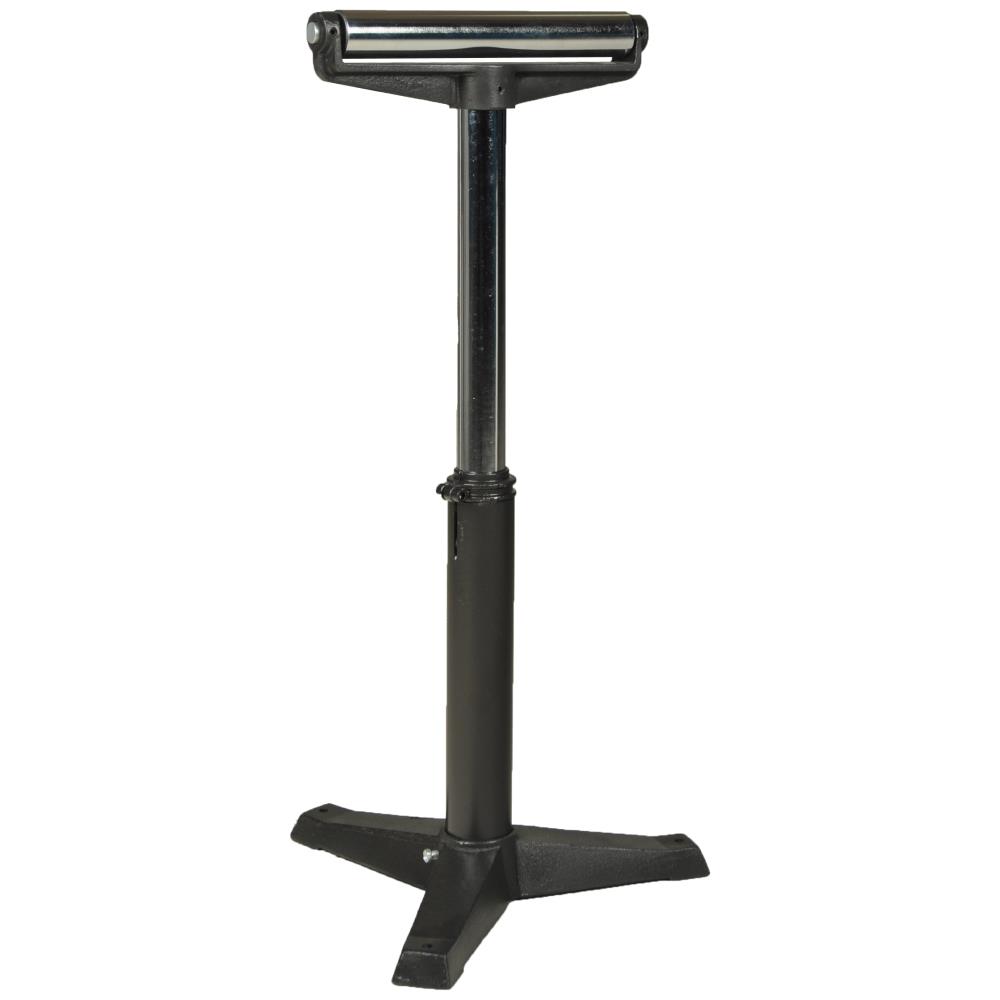 Støtteben T m/vandret rulle ø52×400mm h=580-970mm Støtteben T m/vandret rulle ø52×400mm h=580-970mm