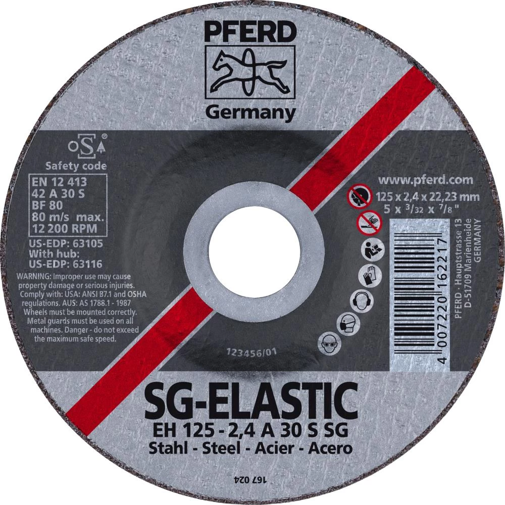 Pferd skæreskive EH 100-2,4 SG stål Pferd skæreskive EH 100-2,4 SG stål
