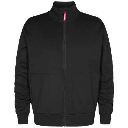 Standard sweatcardigan m/høj krave forest gr. 3XL