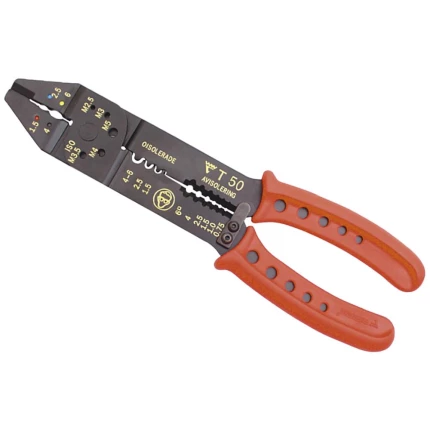 Abiko 50 presstang t/isol. forbindelser 0,5-6 mm2