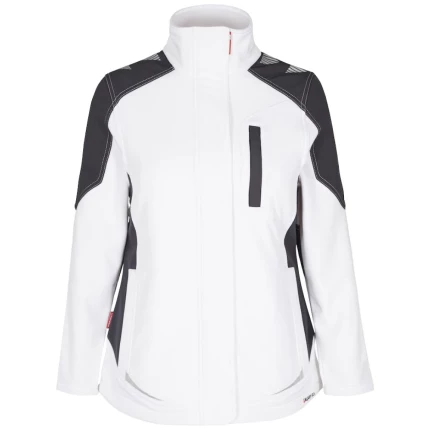 Galaxy softshelljakke dame antracit/tomatrød XL