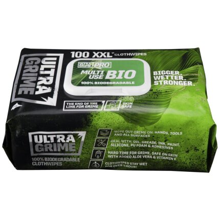 UltraGrime renseservietter bionedb. 38×25cm 100stk