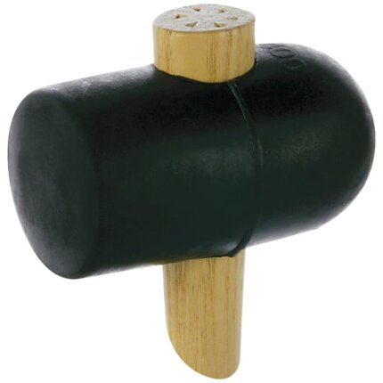 Gummihammer rund/flad bane