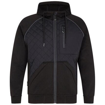 X-treme softshelljakke m/hætte antracit 3XL