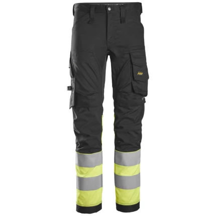 Arbejdsbukser 6334 hi-vis kl.1