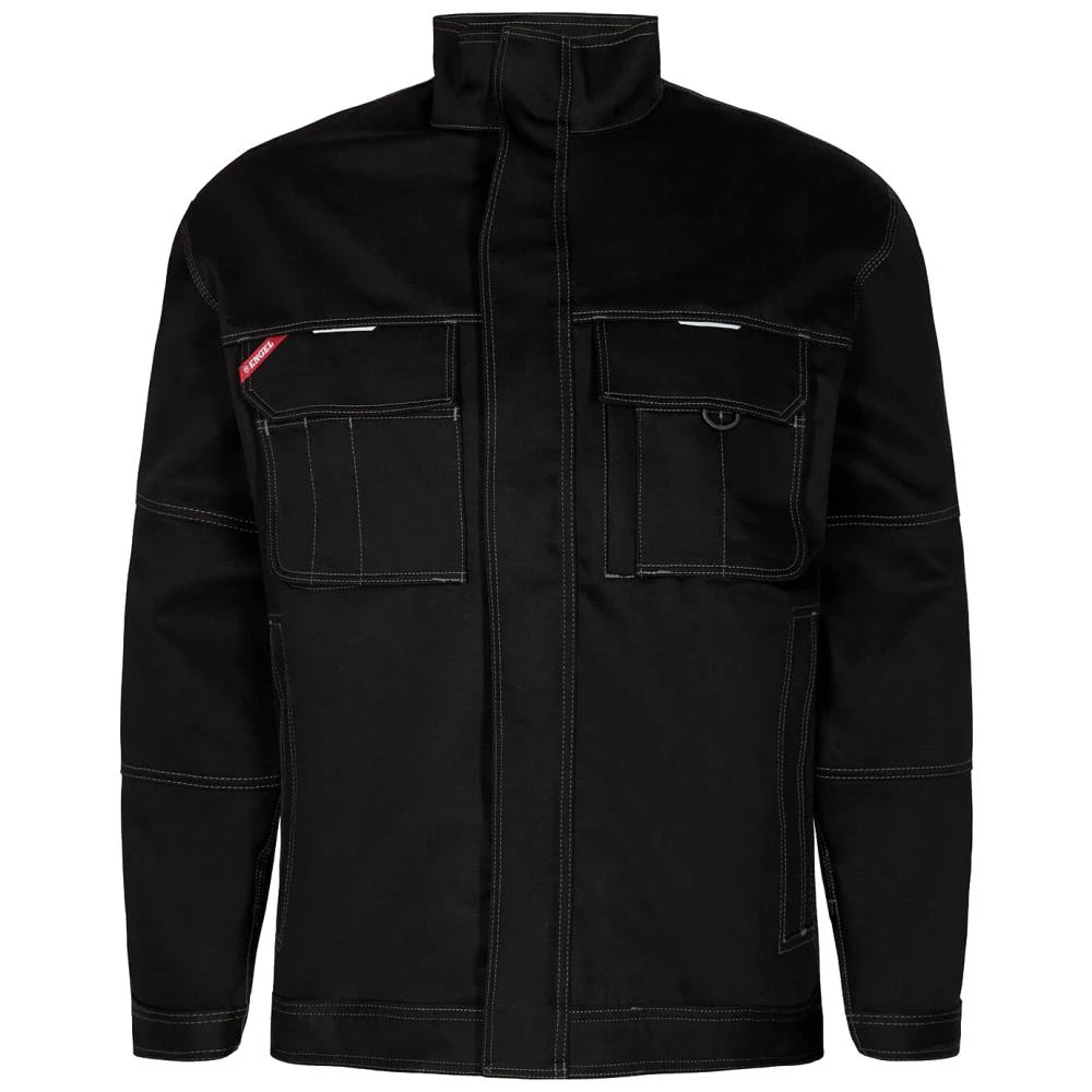 Combat arbejdsjakke bomuld sort 3XL Combat arbejdsjakke bomuld sort 3XL