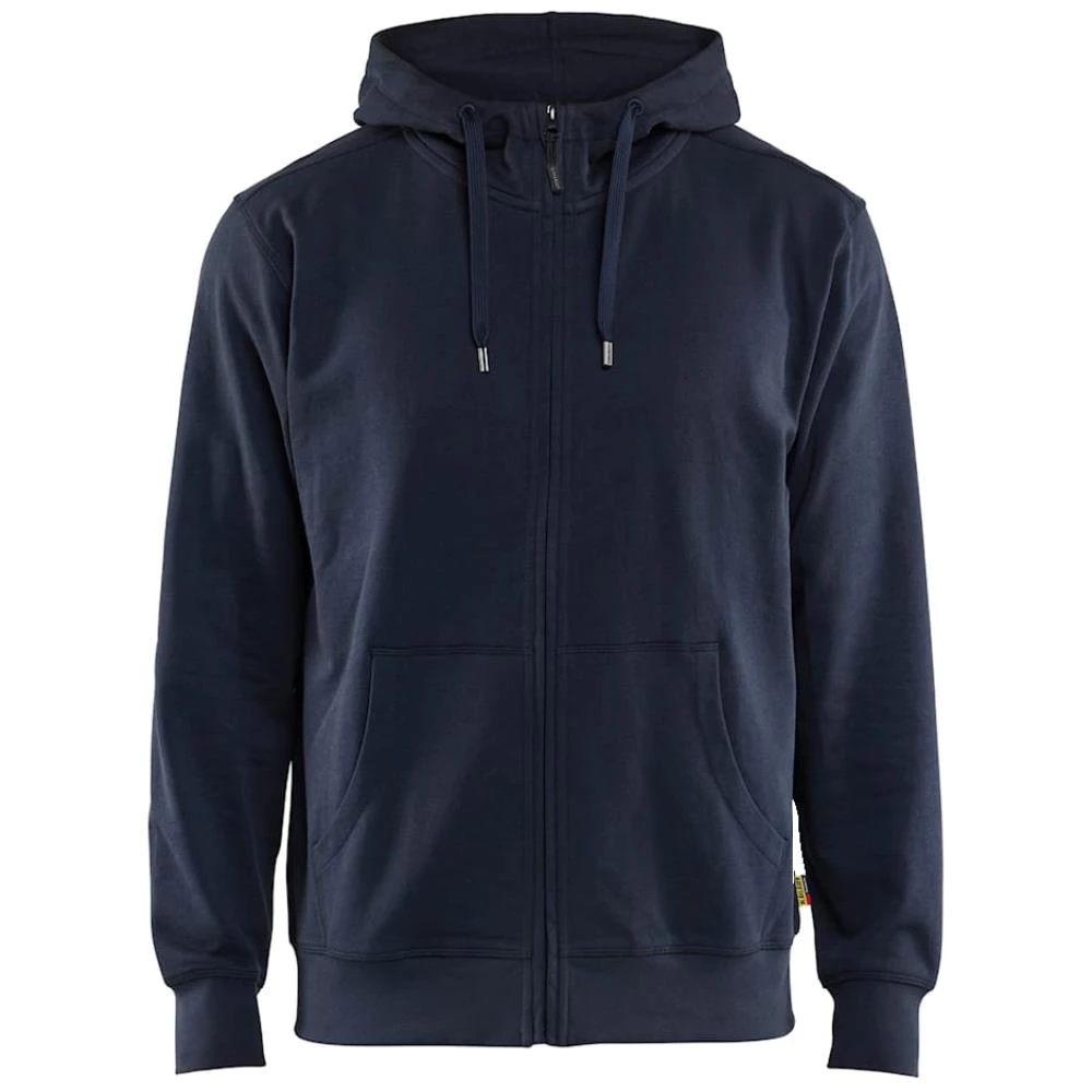 Hættetrøje 3366 full-zip sort L Hættetrøje 3366 full-zip sort L