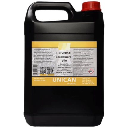 Unican Universal bore-/skæreolie 5 ltr
