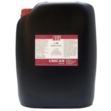 Unican L-68 maskinolie 20ltr