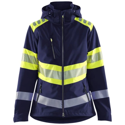 Hi-vis softshell-jakke 4404 dame