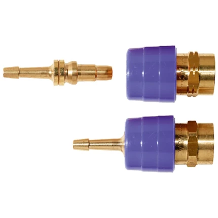 Slangestuds t/lynkobling oxygen ø8,0 mm