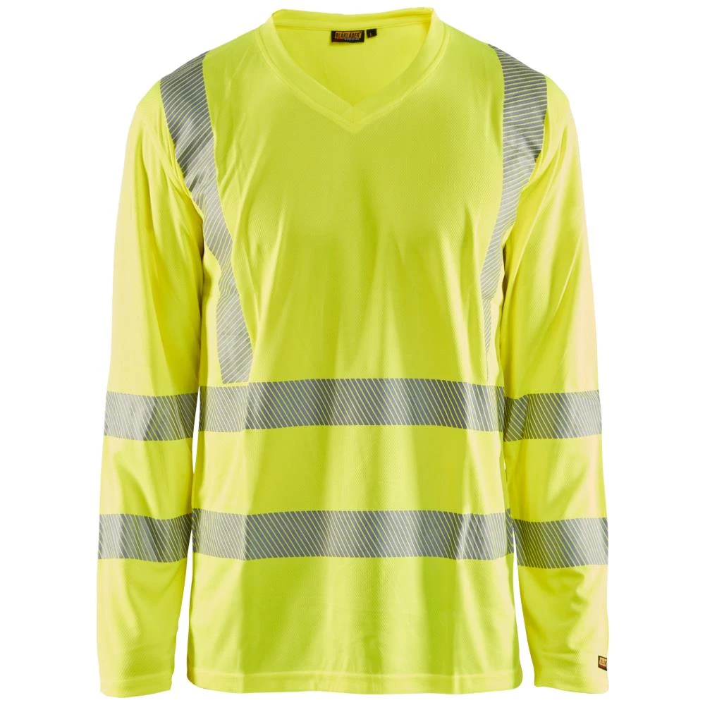 Hi-vis T-shirt 3385 lange ærmer UV-bsk. Hi-vis T-shirt 3385 lange ærmer UV-bsk.