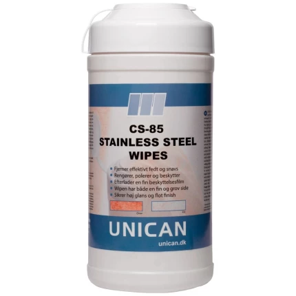 Unican CS-85 Stainless Steel Wipes 30stk