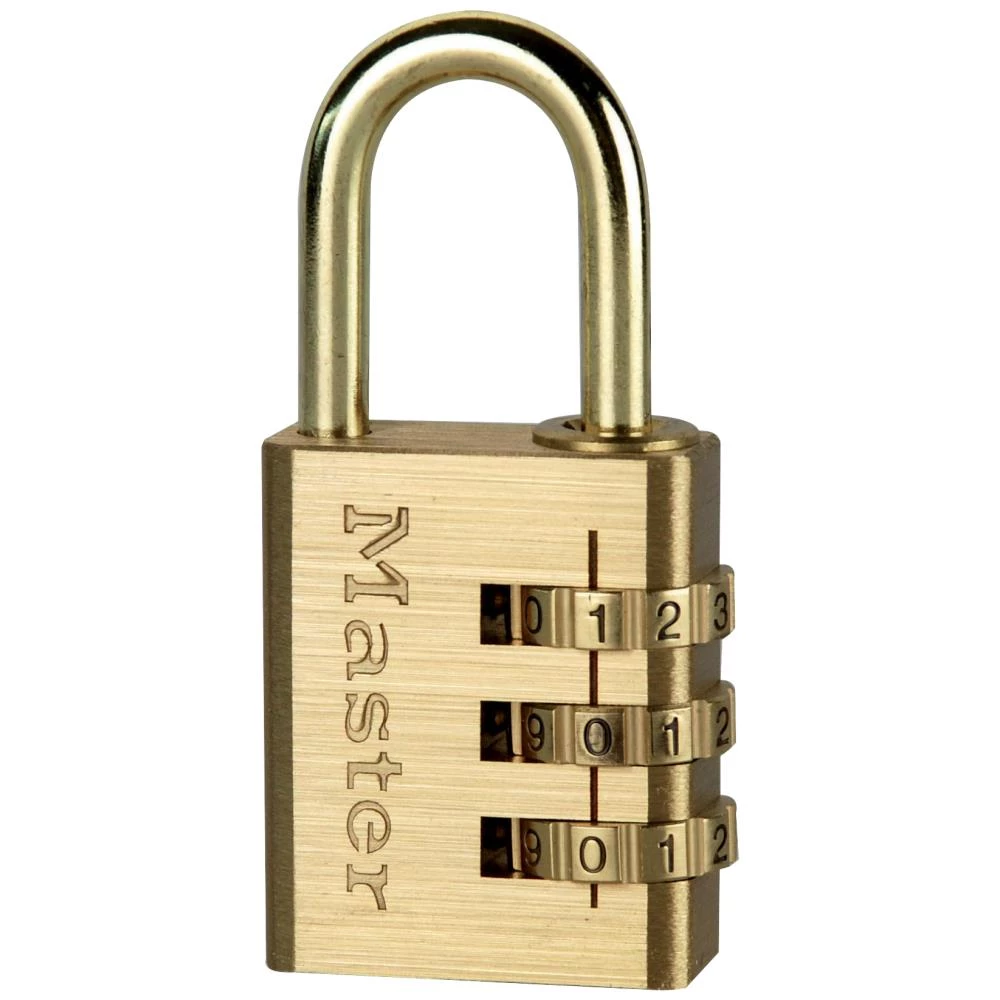 MasterLock kodelås messing MasterLock kodelås messing