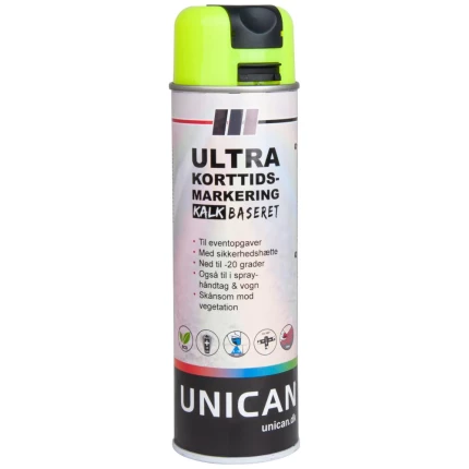 Unican Ultra markérspray gul 500ml