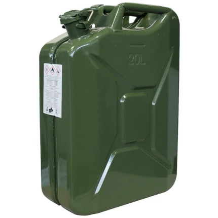 Sprehn benzindunk ‘Jerry Can’ metal 20ltr