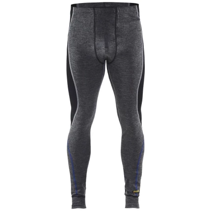 Underbuks 1849 WARM mellemgrå/sort 5XL