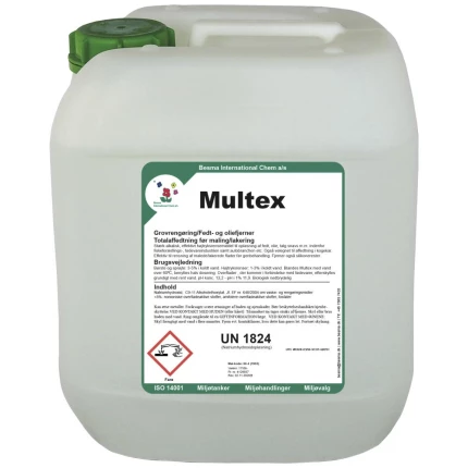Multex stærk alkalisk sæbe t/højtryksrens 10 ltr