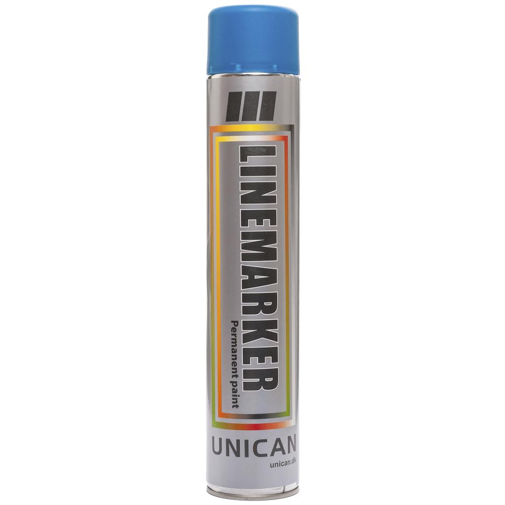 Unican linemarker spray blå 750ml Unican linemarker spray blå 750ml