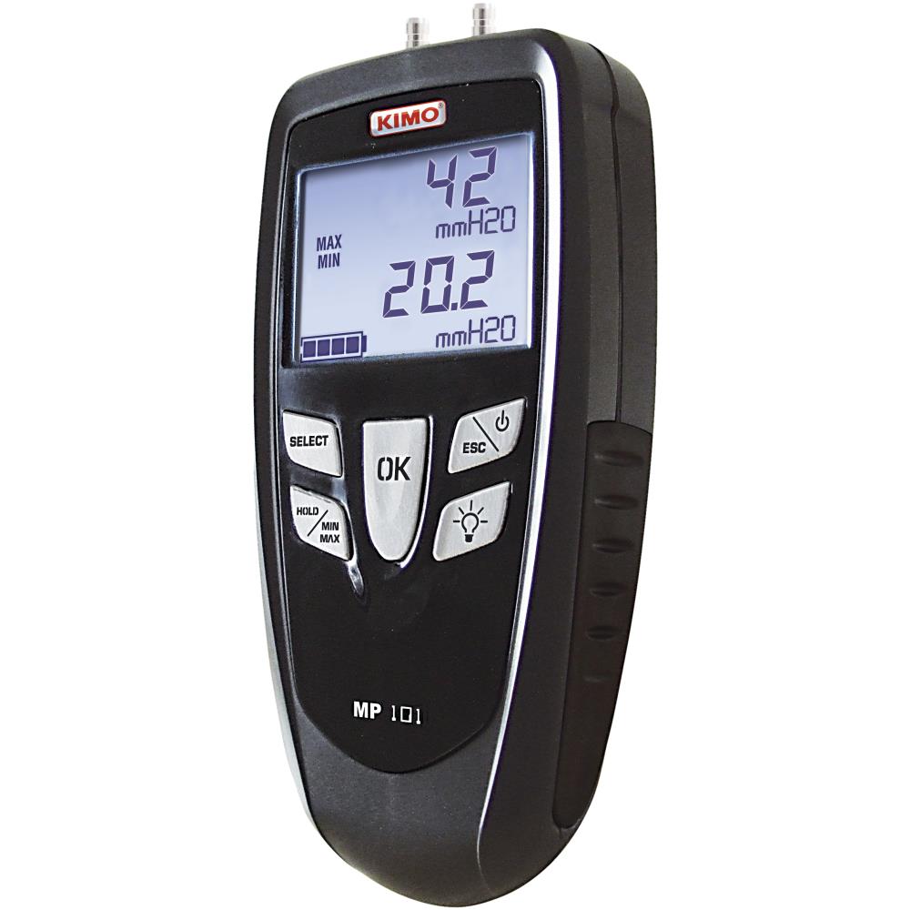 Manometer KIMO MP112E inkl. kuffert Manometer KIMO MP112E inkl. kuffert