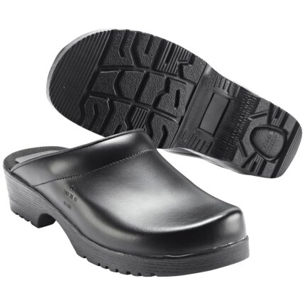 Flexika non-safety træsko u/kappe sort 1186-47