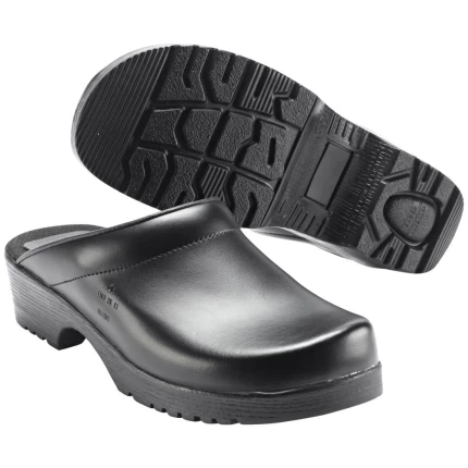 Flexika non-safety træsko u/kappe sort 1186-47