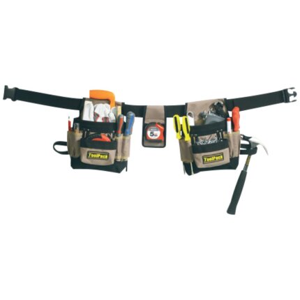 Toolpack bæltetaske dobbelt