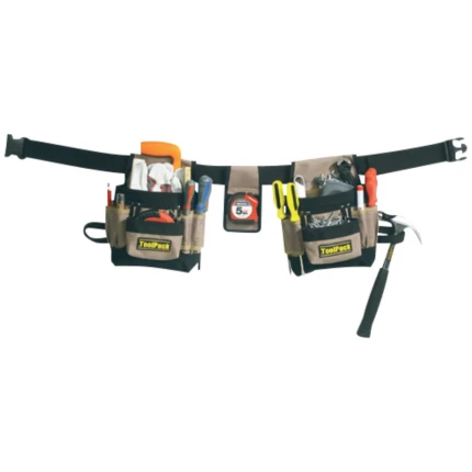 Toolpack bæltetaske dobbelt