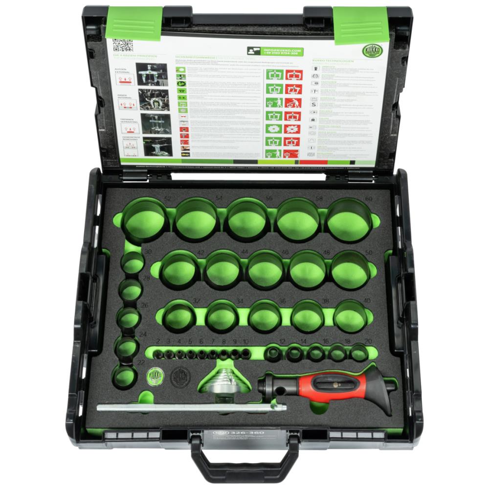 Kukko ringstansesæt 2-60mm, 38 dele Kukko ringstansesæt 2-60mm, 38 dele