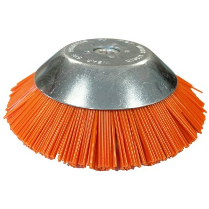 Ibex ukrudtsbørste 200mm stiv nylon 25,4/20mm