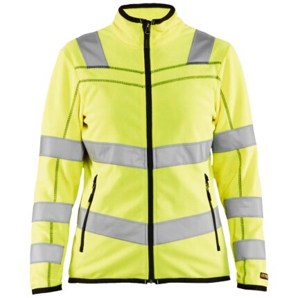 Hi-vis microfleecejakke 4966 dame