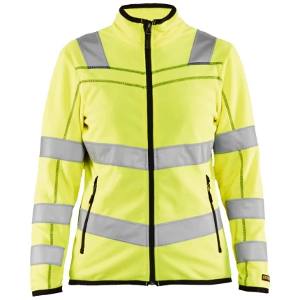 Hi-vis microfleecejakke 4966 dame