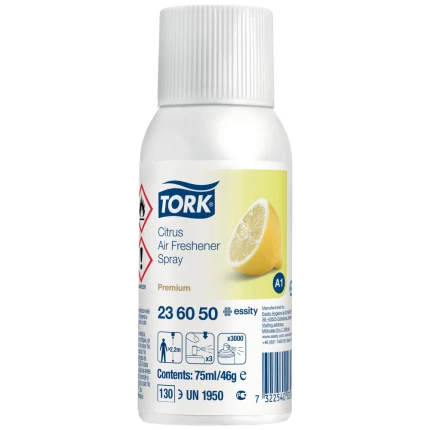 Tork luftfrisker Premium ass. dufte spray, 12×75ml