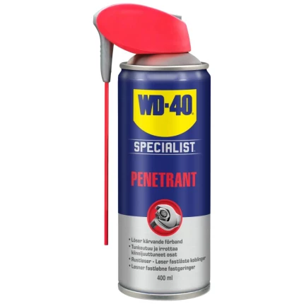 WD-40 Penetrant rustløsner spray 400ml WD-40 Penetrant rustløsner spray 400ml