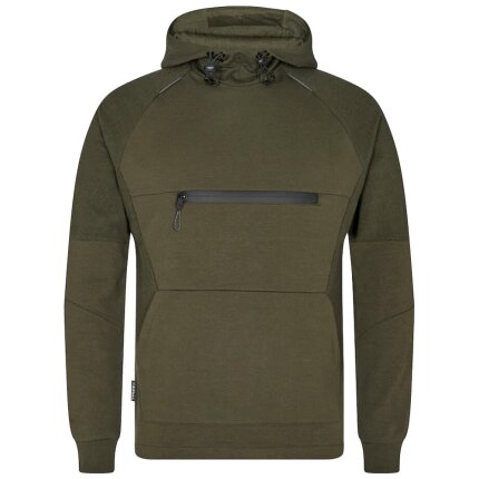 X-treme hoodie m/lomme forest green 5XL