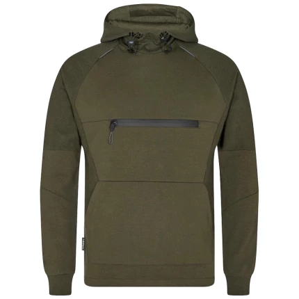 X-treme hoodie m/lomme forest green 5XL